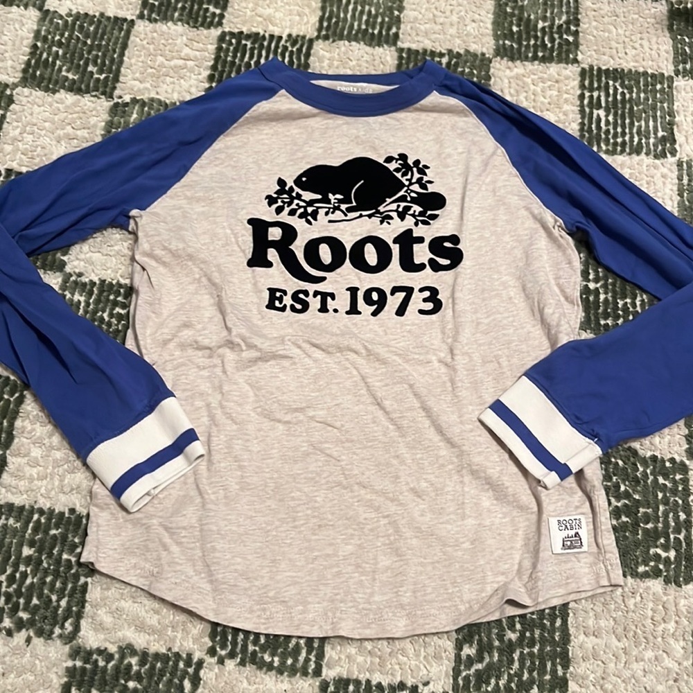 Roots kids baseball long sleeve T-shirt